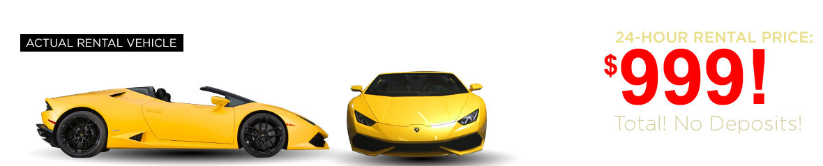 Las Vegas Exotic Car Rental - Lamborghini