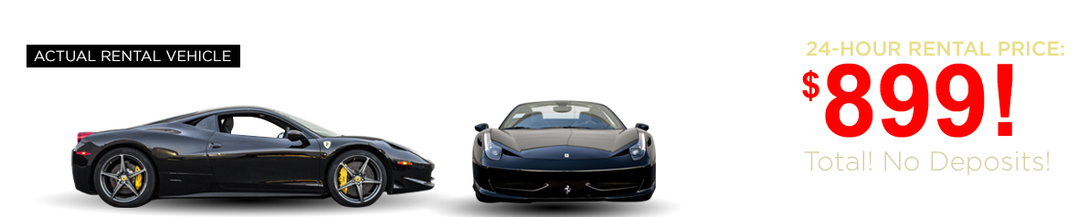 Las Vegas Exotic Car Rental - Ferrari