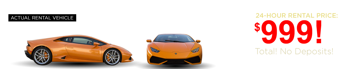 Las Vegas Exotic Car Rental - Lamborghini