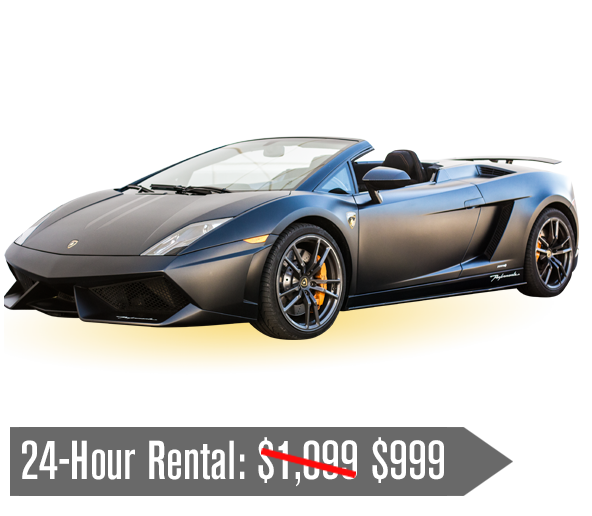 Las Vegas Exotic Car Rental - Lamborghini Gallardo Spyder