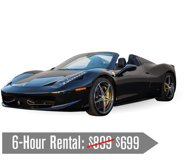 Las Vegas Exotic Car Rental - Ferrari Italia Spider